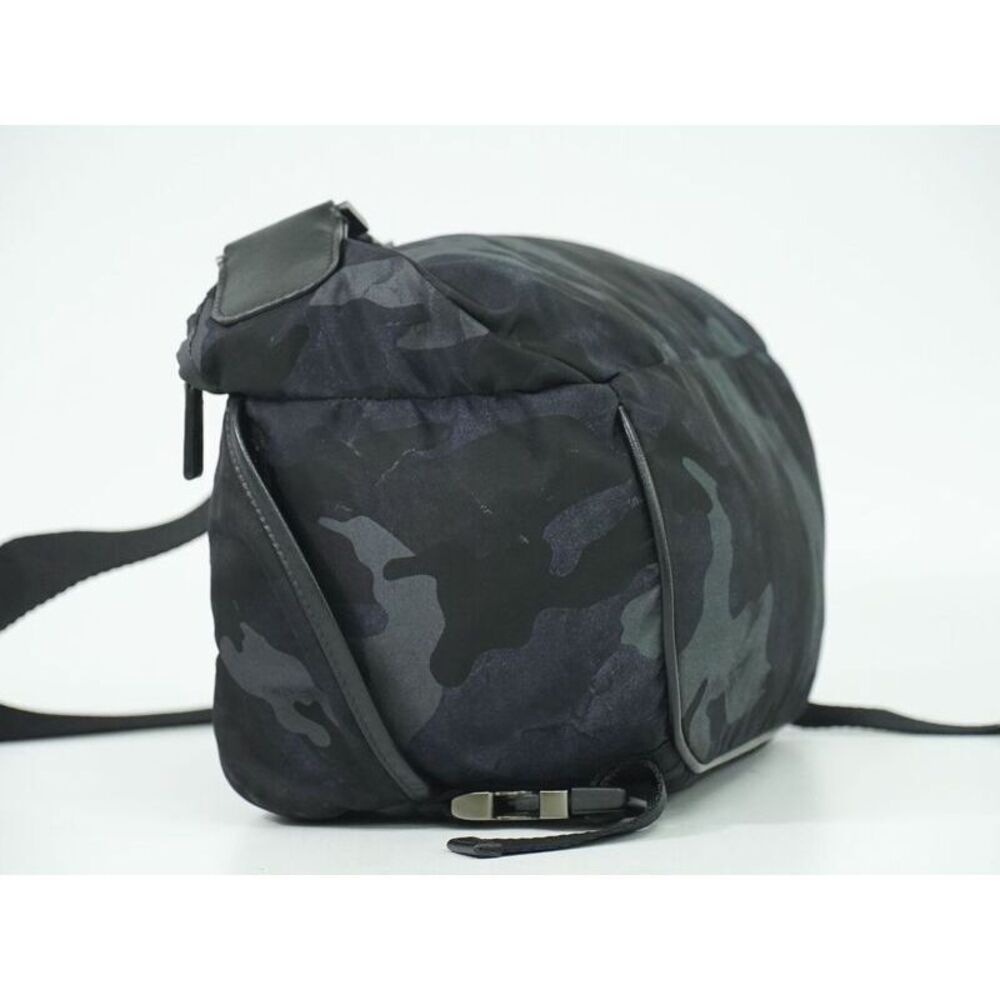 Authentic Prada Camouflage Pattern Messenger Bag … - image 3
